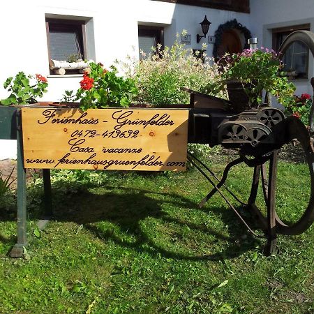 Ferienhaus-Gruenfelder Luson Buitenkant foto