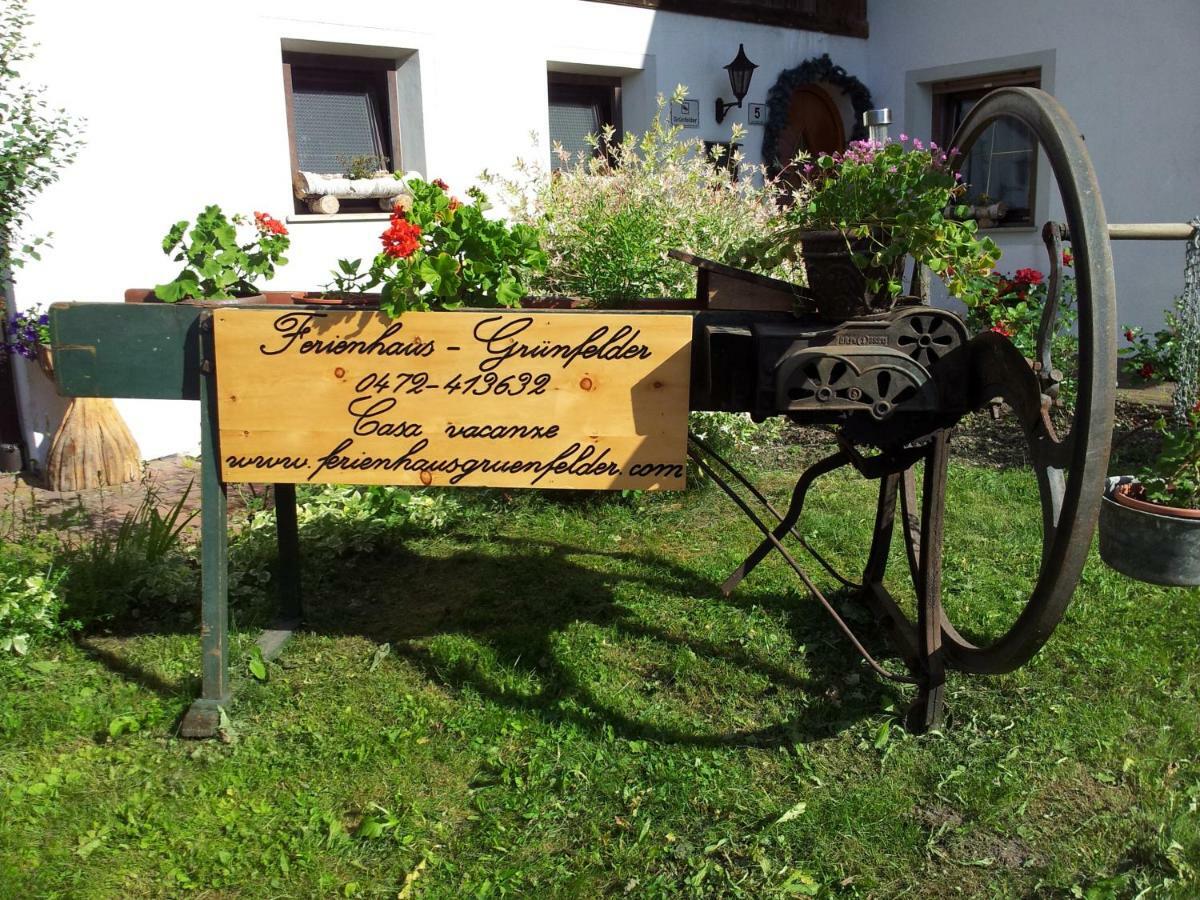 Ferienhaus-Gruenfelder Luson Buitenkant foto